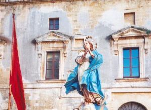 Tricase - Piazza Don Tonino Bello - Processione in onore della Madonna Immacolata